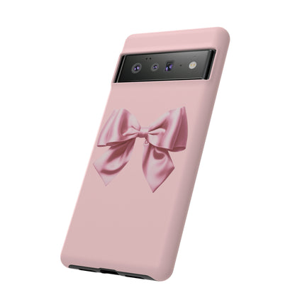 Pink Bow - tough case