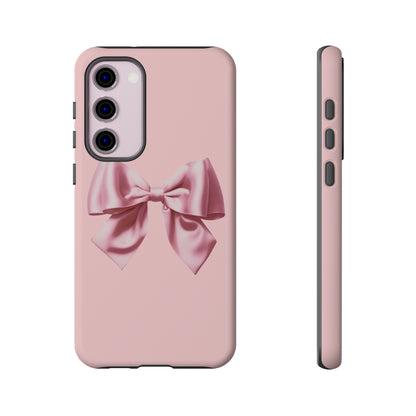 Pink Bow - tough case