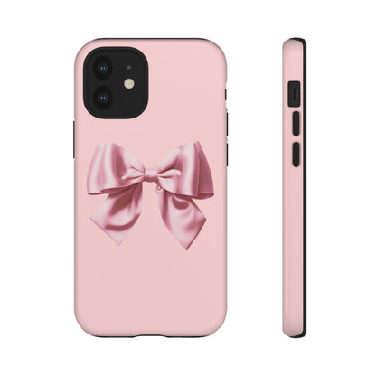 Pink Bow - tough case