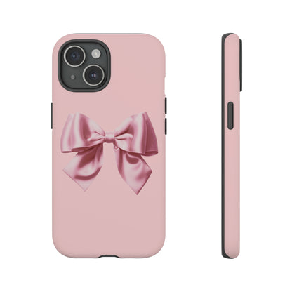 Pink Bow - tough case