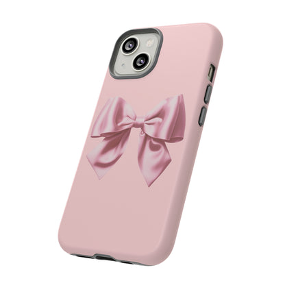 Pink Bow - tough case