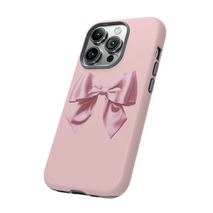 Pink Bow - tough case