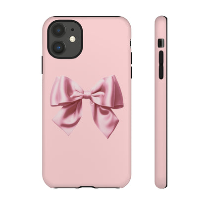 Pink Bow - tough case