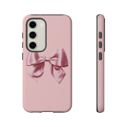 Pink Bow - tough case