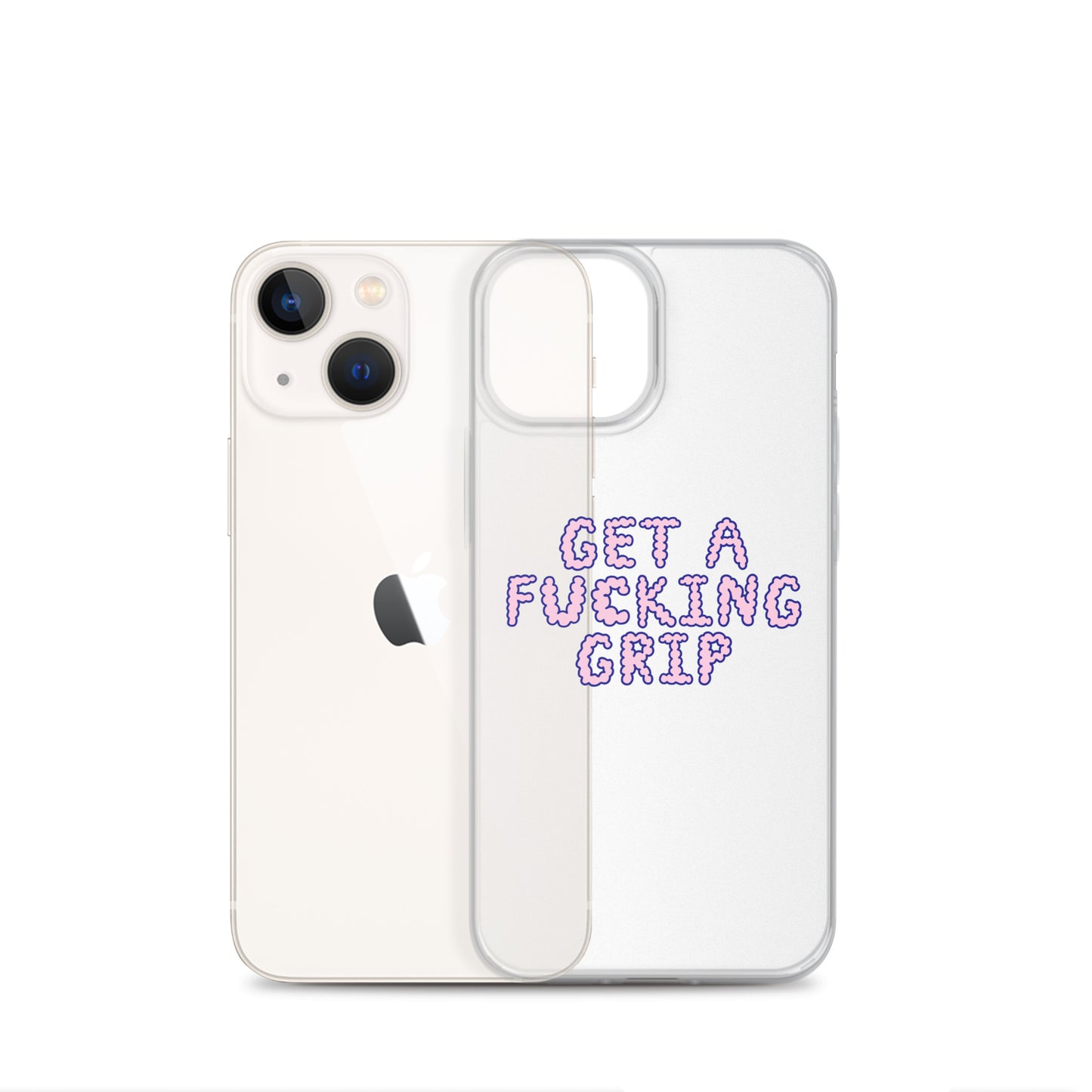 Get a Grip - clear case