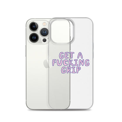 Get a Grip - clear case